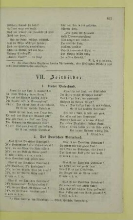 VII. Zeitbilder