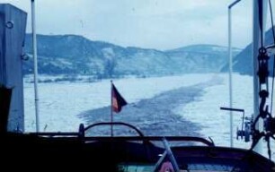 Fahrspur eines Eisbrechers
