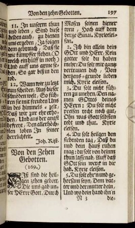 Von den Zehen Gebotten. - Vom Wort Gottes und der Christlichen Kirche.