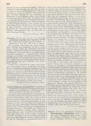 278-279 [Rezension] Württembergische Visitationsakten