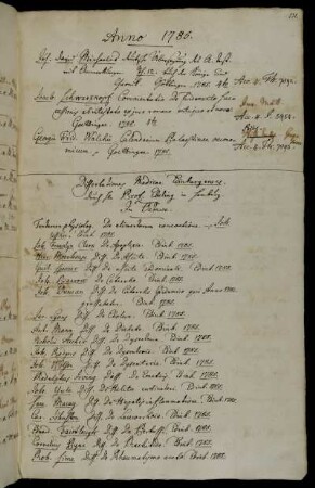 Dissertationes Medicae Edinburgenses. Durch Hhn Prof. Ebeling in Hamburg.