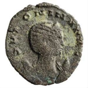 Münze, Antoninian, 260 - 268 n. Chr.
