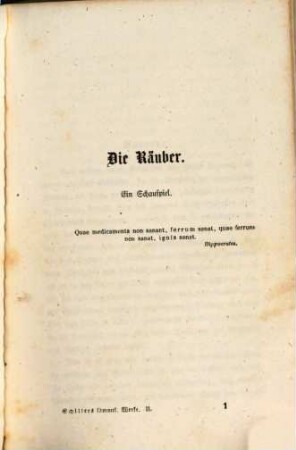 Schiller's sämmtliche Werke : in zwölf Bänden. 2