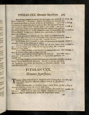 223-240, Titulus CXX. - CXXVII.