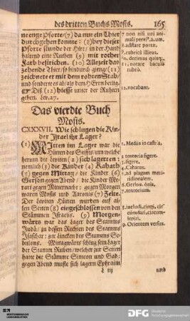 Das vierdte Buch Mosis.