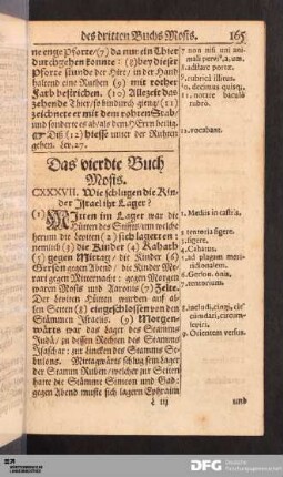 Das vierdte Buch Mosis.