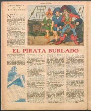 El pirata burlado : Cuento infantil