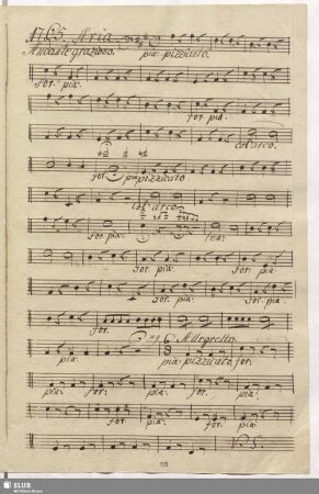 1765. Aria: Non è spento quel foco soave / Seydelmann, F.