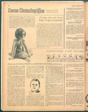Correo cinematográfico : Atendido por King desde Hollywood
