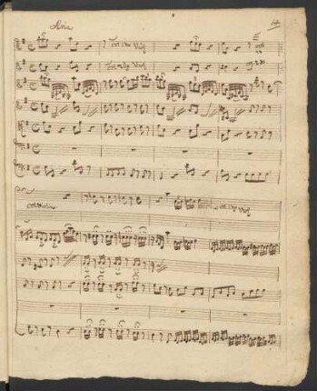 [4.] Aria (Der Unglaube [B¹]): Fürchtet nur, fürchtet des Donnerers Schelten