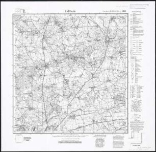 Meßtischblatt 1399 : Roßlinde, 1938 : Roßlinde. - Hrsg. 1923, redakt. Änd. 1938. - 1:25000. - [Berlin]: Reichsamt für Landesaufnahme, 1938. - 1 Kt.