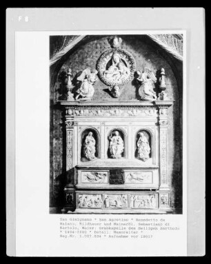 Altar des heiligen Bartholus