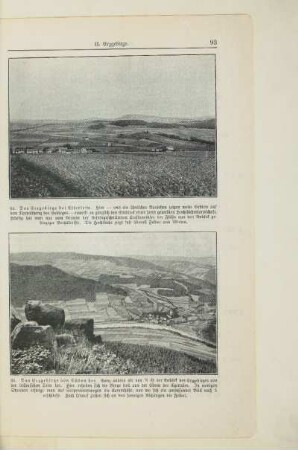 Das Erzgebirge von Süden her