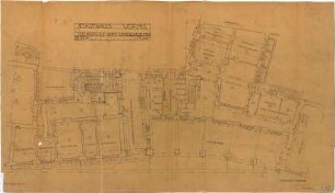 Fischer, Theodor; Worms; Cornelianum - Grundriss EG