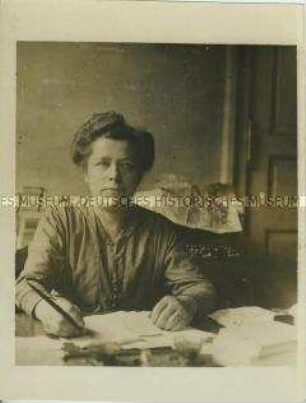 Abgeordnete der Nationalversammlung Luise Zietz