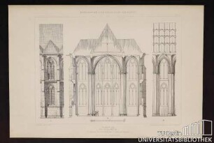 Marburg St. Elisabeth A Querschnitt. B System des Inneren. C System des Äußeren