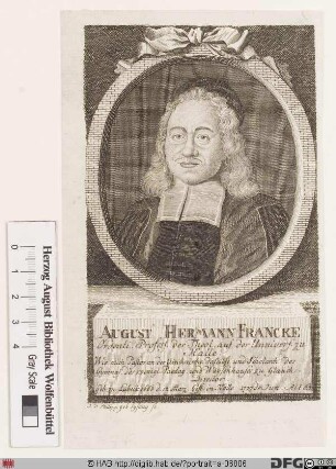 Bildnis August Hermann Francke