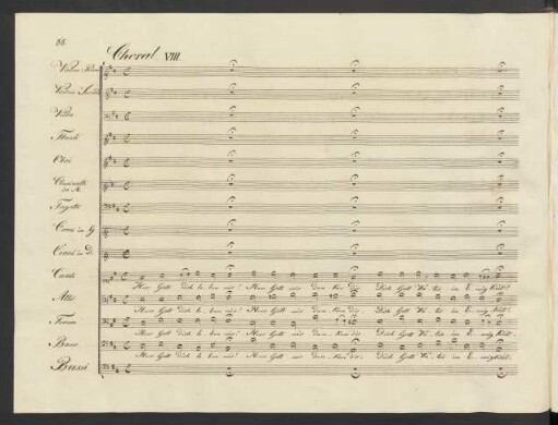 VIII. Choral: Herr Gott, dich loben wir