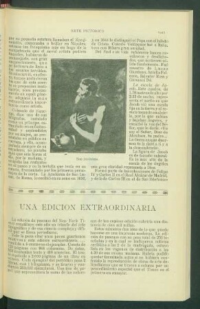 Una edición extraordinaria