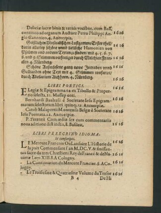 Libri Poetici.