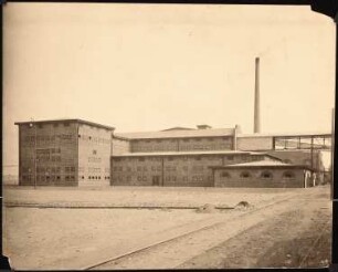 Chemische Fabrik, Luban: Halbfabrikateschuppen, Ansicht