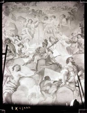 Klosterkirche; Kuppeldetails nach der Restaurierung