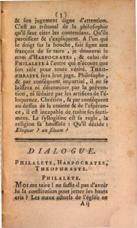 Jugement d'un philosophe chrétien sur les écrits pour et contre la legitimité de la loi du silence