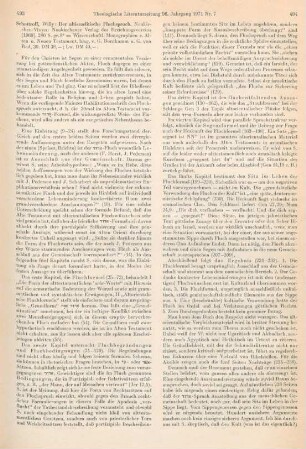 493-495 [Rezension] Schottroff, Willy, Der altisraelitische Fluchspruch