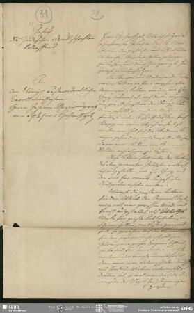 Eigenh. Briefkonzept von August Wilhelm von Schlegel an Philipp Joseph von Rehfues, Bonn, 30.03.1826