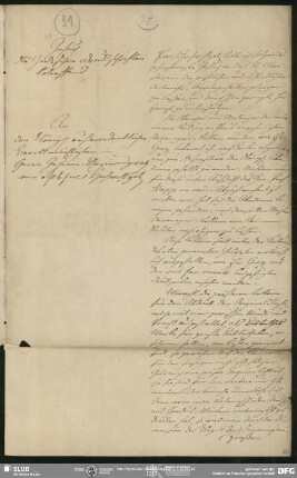 Eigenh. Briefkonzept von August Wilhelm von Schlegel an Philipp Joseph von Rehfues, Bonn, 30.03.1826