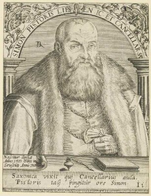 Bildnis des Simon Pistoris