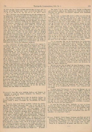 176 [Rezension] Rieger, Reinhold, Georg Cunrad Riegers Predigten nach Form und Inhalt untersucht