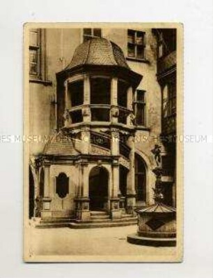 WHW-Postkarte: Frankfurt a. M., Römerhöfchen