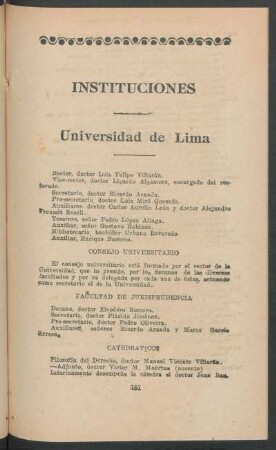 Instituciones [académicas y científicas]