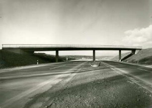 vier Autobahnbrücken aus Spannbeton, 1959