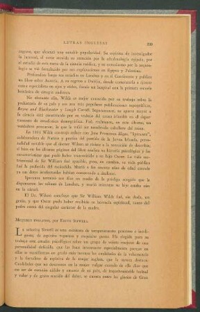 Mujeres inglesas, por Edith Sitwell