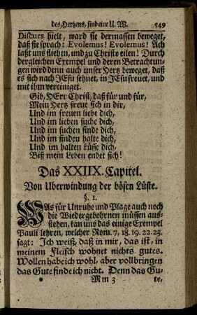 Das XXIIX. Capitel. Von Uberwindung der bösen Lüste.