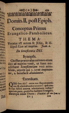 439-496, Dom. II. post Epiph.