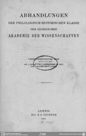 Nachtr.: Johann Jacob Reiske's Briefe
