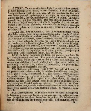 Positiones Ex Universa Theologia Tam Dogmatica, Quam Scholastica