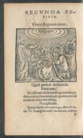 Secunda Petitio.
