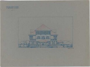 Billing, Hermann; Gernsbach, Scheffelstr. 1; Villa Weber - Ansicht