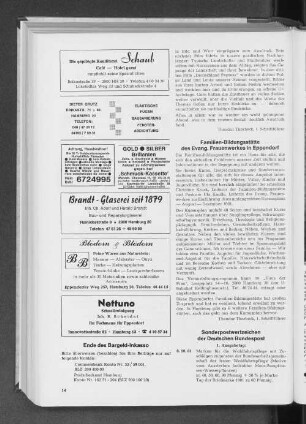 Familien-Bildungsstätte des Evang. Frauenwerkes in Eppendorf