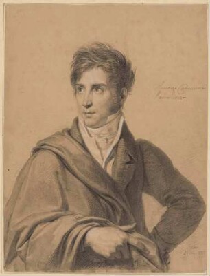 Bildnis Camuccini, Vincenzo (1771-1844), Maler, Restaurator, Freskant