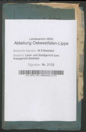 Sammelakten der freiwilligen Gerichtsbarkeit: Jahrgang 1873
