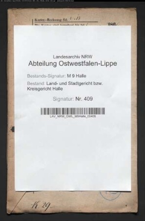 Sonstige: Knuffmann, Heinrich Wilhelm; Ehepartner: Knuffmann, Marie Catharine, geb. Schnatbaum: