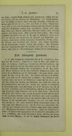 Das Koenigreich Hannover