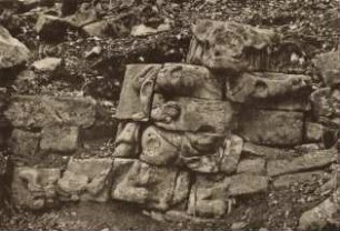 Copan, Structure 10L-24, Architectural Sculpture, Jaguars (CPN: Str. 10L-24, Arc., Jaguars)