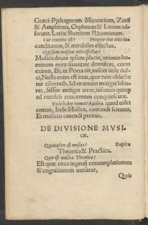 De Divisione Musicae.