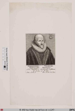 Bildnis Johann Ulrich